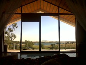 acordar e ter esta vista, mesmo sem sair do vale de lençóis